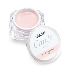 ELARTO Żel budujący Candy Ivory Beige 5g
