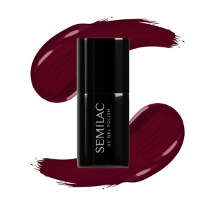 SEMILAC Lakier hybrydowy 316 Burgundy Red 7ml