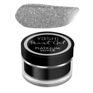 YOSHI Żel do zdobień Paint Gel Platinum Silver 5ml