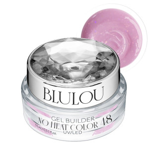 BLULOU Żel budujący No Heat Color 48 15ml