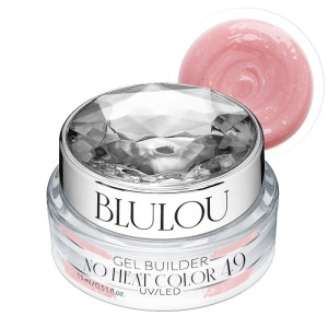 BLULOU Żel budujący No Heat Color 49 15ml