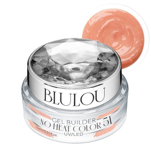 BLULOU Żel budujący No Heat Color 51 15ml