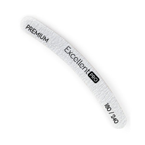 EXCELLENT PRO Zestaw pilników Premium Zebra banan NF30 180/240 (10 szt.)