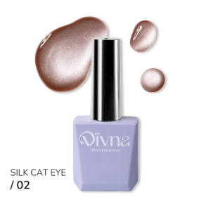 DIVNA Lakier hybrydowy Silk Cat Eye 02 9ml