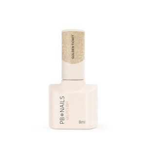 PB NAILS Lakier hybrydowy Wishlist Golden Ticket 8ml