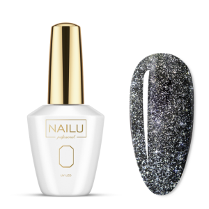 NAILU Lakier hybrydowy 008 The Midnight King 8ml