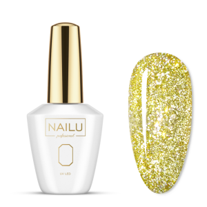 NAILU Lakier hybrydowy 010 Golden Princess 8ml