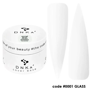DNKA Akrylożel w słoiczku Acryl Gel 0001 Glass 30ml