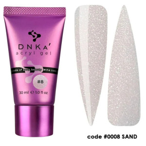 DNKA Akrylożel Acryl Gel 0008 Sand 30ml