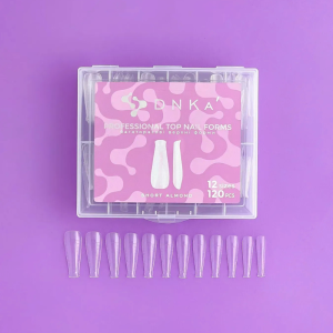 DNKA Dual formy Top Nail Forms Short Almond 120 szt.