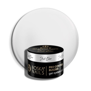 BOSKA NAILS Żel budujący Pro Control Just Clear 15ml