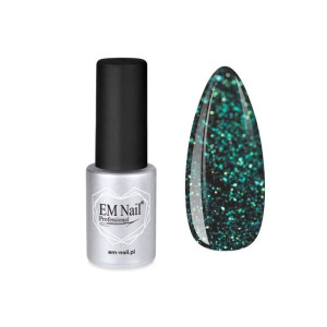 EM NAIL Lakier hybrydowy Premium Emerald Frost 252 6ml