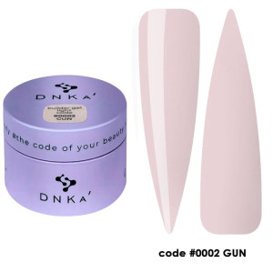 DNKA Żel budujący Builder Gel Light 0002 Gun 30ml