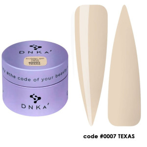 DNKA Żel budujący Builder Gel Light 0007 Texas 30ml