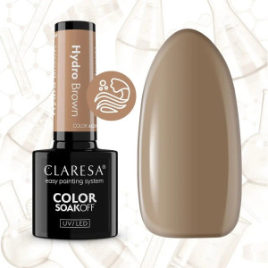 CLARESA Lakier hybrydowy Color Alchemy Hydro Brown 5g