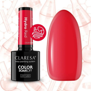 CLARESA Lakier hybrydowy Color Alchemy Hydro Red 5g