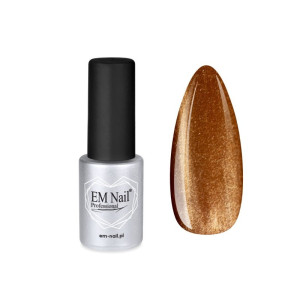 EM NAIL Lakier hybrydowy Cat Eye 7D Amber Swing 19 6ml
