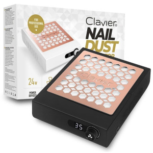 CLAVIER Pochłaniacz pyłu do paznokci V8700 24W czarny