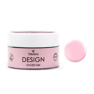 YOKABA Żel budujący Design 09 Rose Mist 50ml