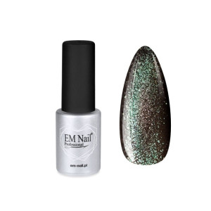 EM NAIL Lakier hybrydowy Cat Eye 7D Onyx Flow 23 6ml