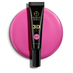 BOSKA NAILS Żel do zdobień 3D Gel Pinky 8ml