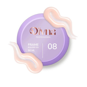 DIVNA Żel budujący Frame Builder Gel 08 50ml