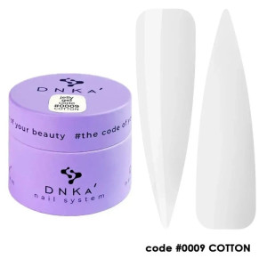 DNKA Żel budujący Jelly Gel 0009 Cotton 15ml