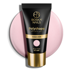 BOSKA NAILS Akrylożel Polyshape Candy Pink 30g
