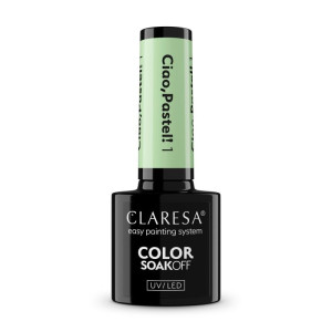 CLARESA Lakier hybrydowy Ciao,Pastel! 1 5g