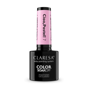 CLARESA Lakier hybrydowy Ciao,Pastel! 7 5g