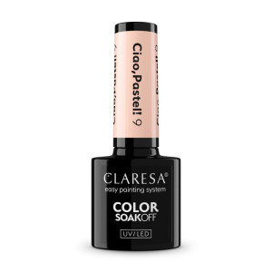 CLARESA Lakier hybrydowy Ciao,Pastel! 9 5g