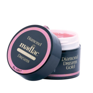 MADLAC Żel budujący Diamond Dreams Gold No.G017 50ml
