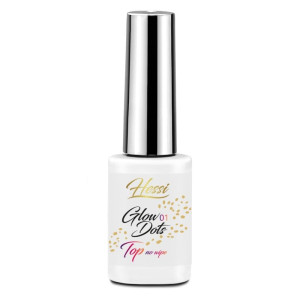 HESSI Top hybrydowy Top No Wipe Glow Dots 01 5ml