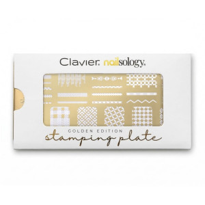 CLAVIER Blaszka do stempli Pattern Love 04/M
