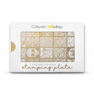 CLAVIER Blaszka do stempli Pattern Love 07/L
