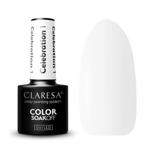 CLARESA Lakier hybrydowy Celebration 1 5g