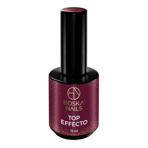 BOSKA NAILS Top hybrydowy Top Effecto No Wipe 15ml