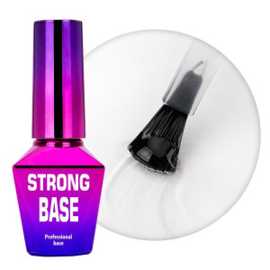 MOLLY NAILS Baza hybrydowa Strong Base Clear 10g
