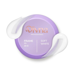 DIVNA Żel budujący Frame Gel Soft White 15g