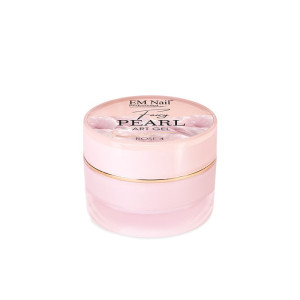 EM NAIL Żel do zdobień 3D Fairy Pearl Art Gel Rose 4