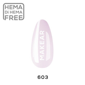 MAKEAR Lakier hybrydowy 603 Milky French 8ml