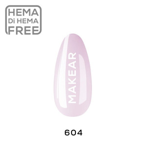 MAKEAR Lakier hybrydowy 604 Milky French 8ml