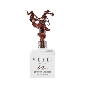 MOYCI Lakier hybrydowy Not Clear 144 Brown Smoke 6ml