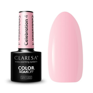 CLARESA Lakier hybrydowy Celebration 4 5g