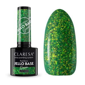 CLARESA Baza Rainbow Jello Base Green 5g