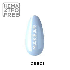 MAKEAR Baza kauczukowa Color Rubber Base CRB01 Blue 8ml