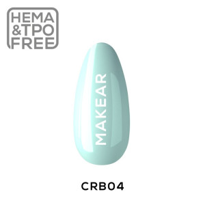 MAKEAR Baza kauczukowa Color Rubber Base CRB04 Mint 8ml