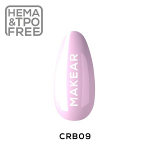 MAKEAR Baza kauczukowa Color Rubber Base CRB09 Pink 8ml