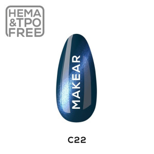 MAKEAR Lakier hybrydowy Cat Eye C22 8ml