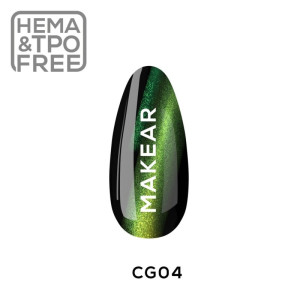 MAKEAR Lakier hybrydowy Cat Eye GC04 8ml